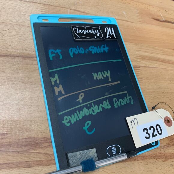 FootJoy FJ Polo Shirt Mens Medium Navy White Striped Short Sleeve Stretch Golf - Picture 10 of 11